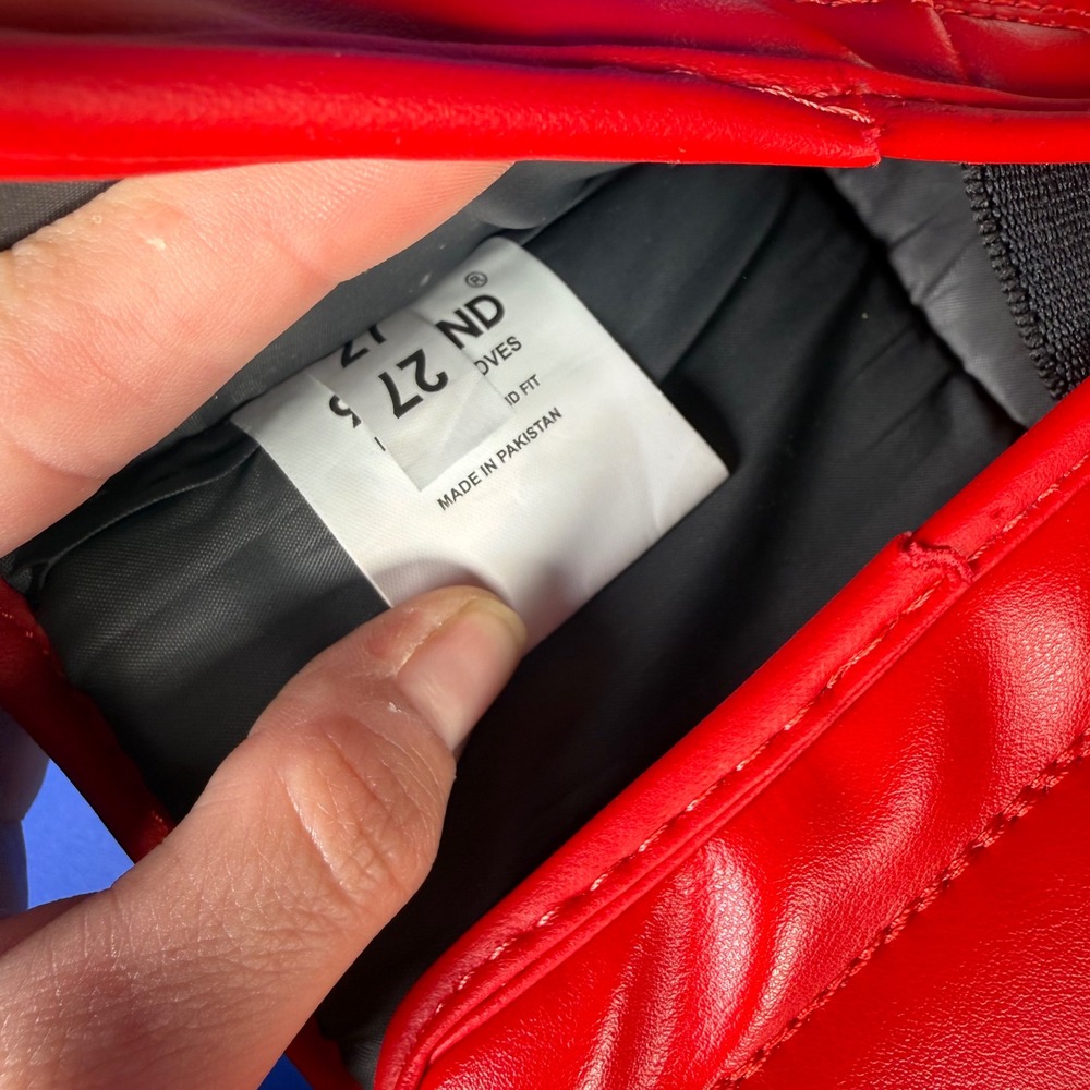 9Round Boxing Gloves Red White Unisex Training Sparring Kickboxing Gear 27 - Picture 4 of 6
